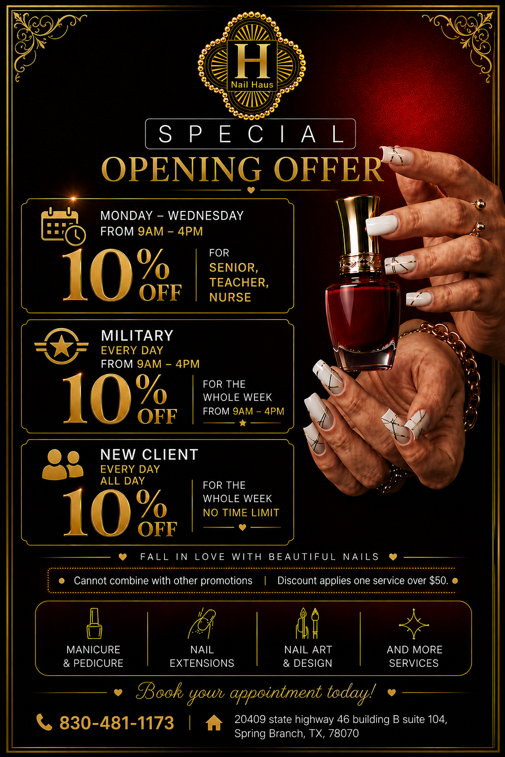 Nail Haus — special offer
