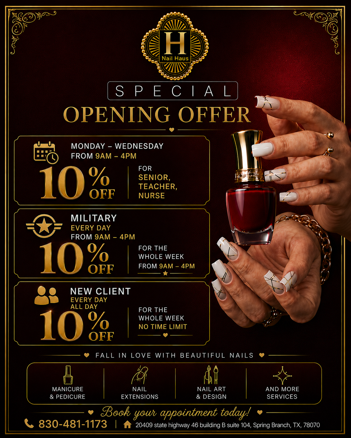 Nail Haus — special offer